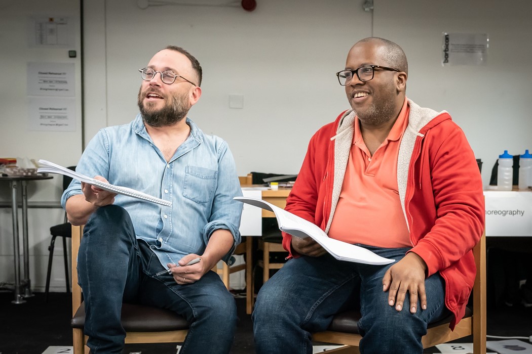7. l to r - Stephen Brackett (director) and Michae