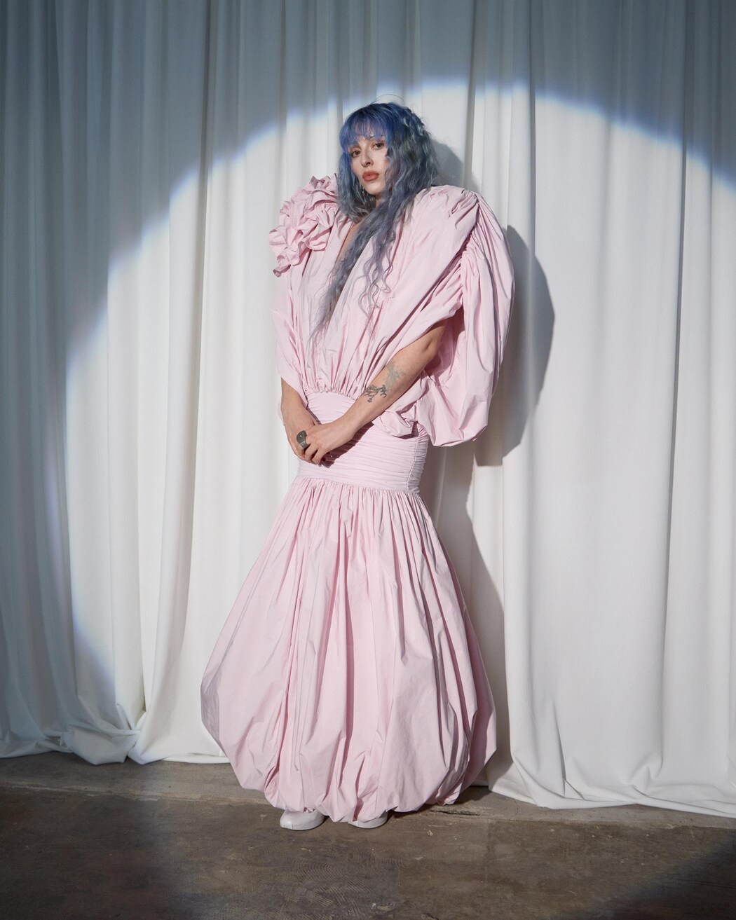 vaquera pink dress Vaquera Pink Preserved Midi Dress Vaquera