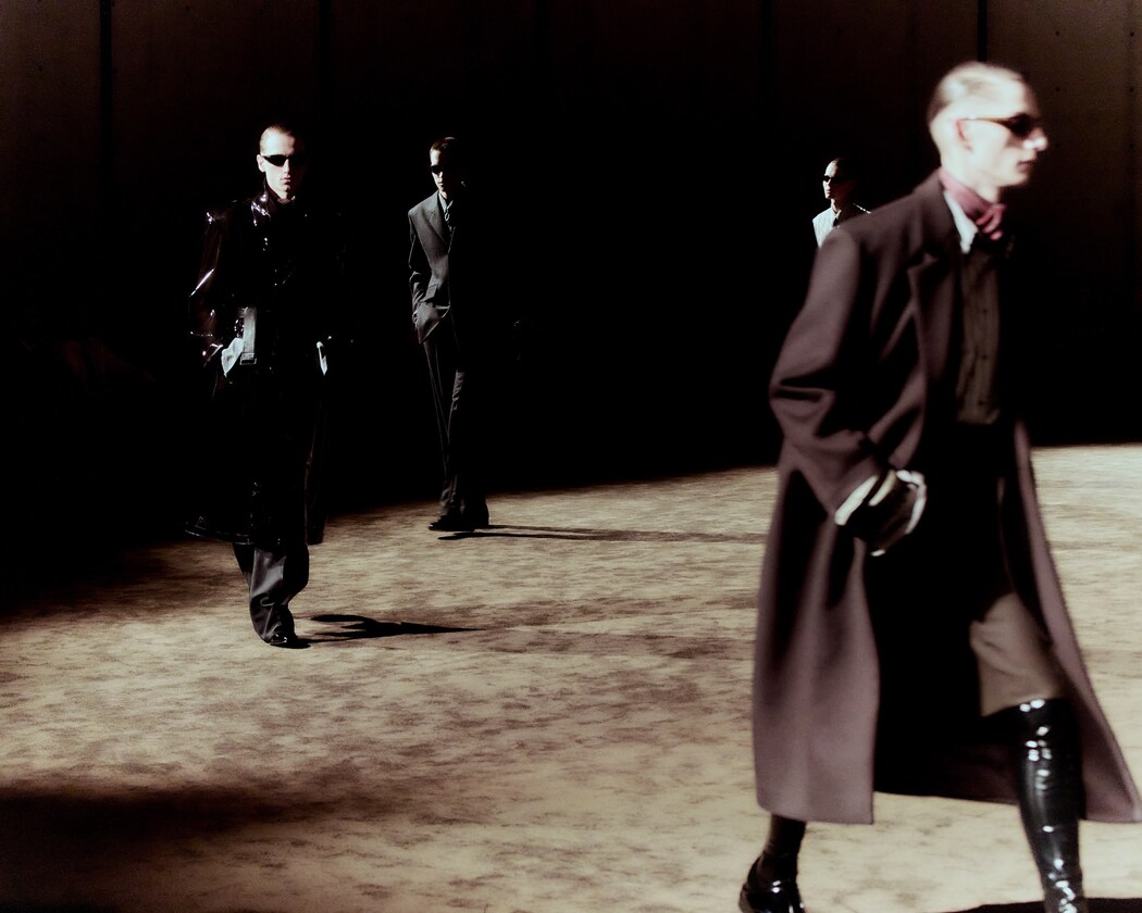 At Saint Laurent, a Dynamic, Elastic Reflection of Masculine Sexuality | AnOther