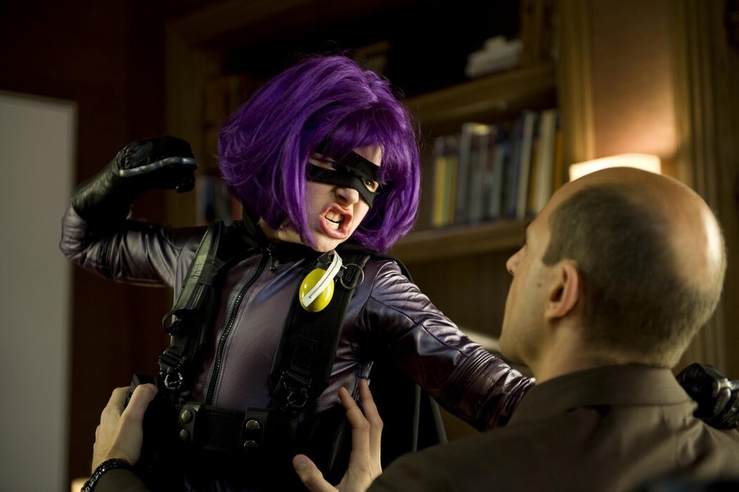 Chloe Moretz as Hit Girl in Kick Ass, 2010