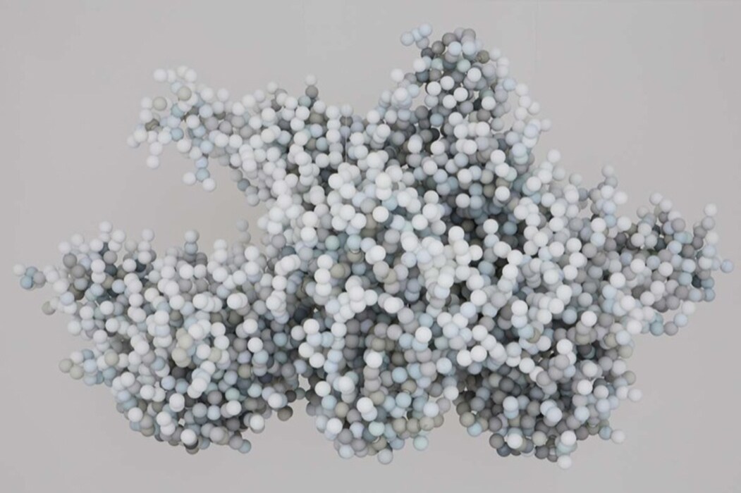 Daniel Arsham, Pixel Cloud (New York) 2010