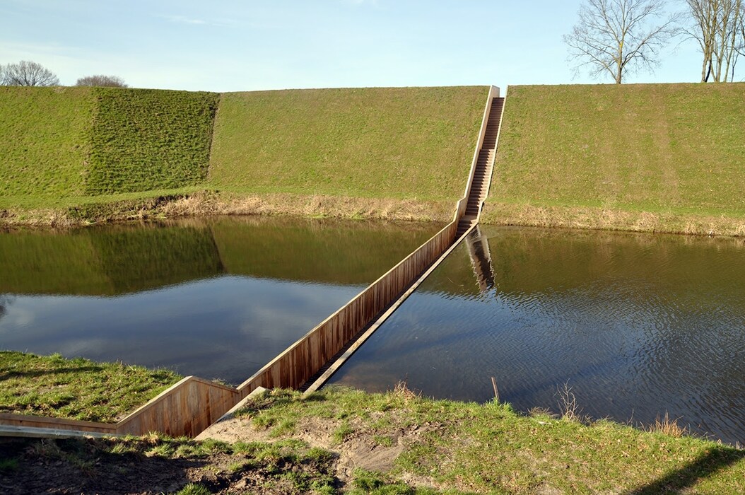 Moses bridge, The Netherlands