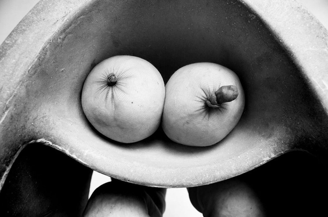 Work by Sarah Lucas, from Tittipussidad