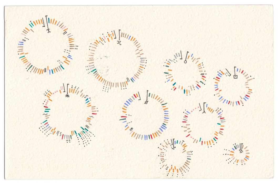 A Week of Phone Addiction by Giorgia Lupi 