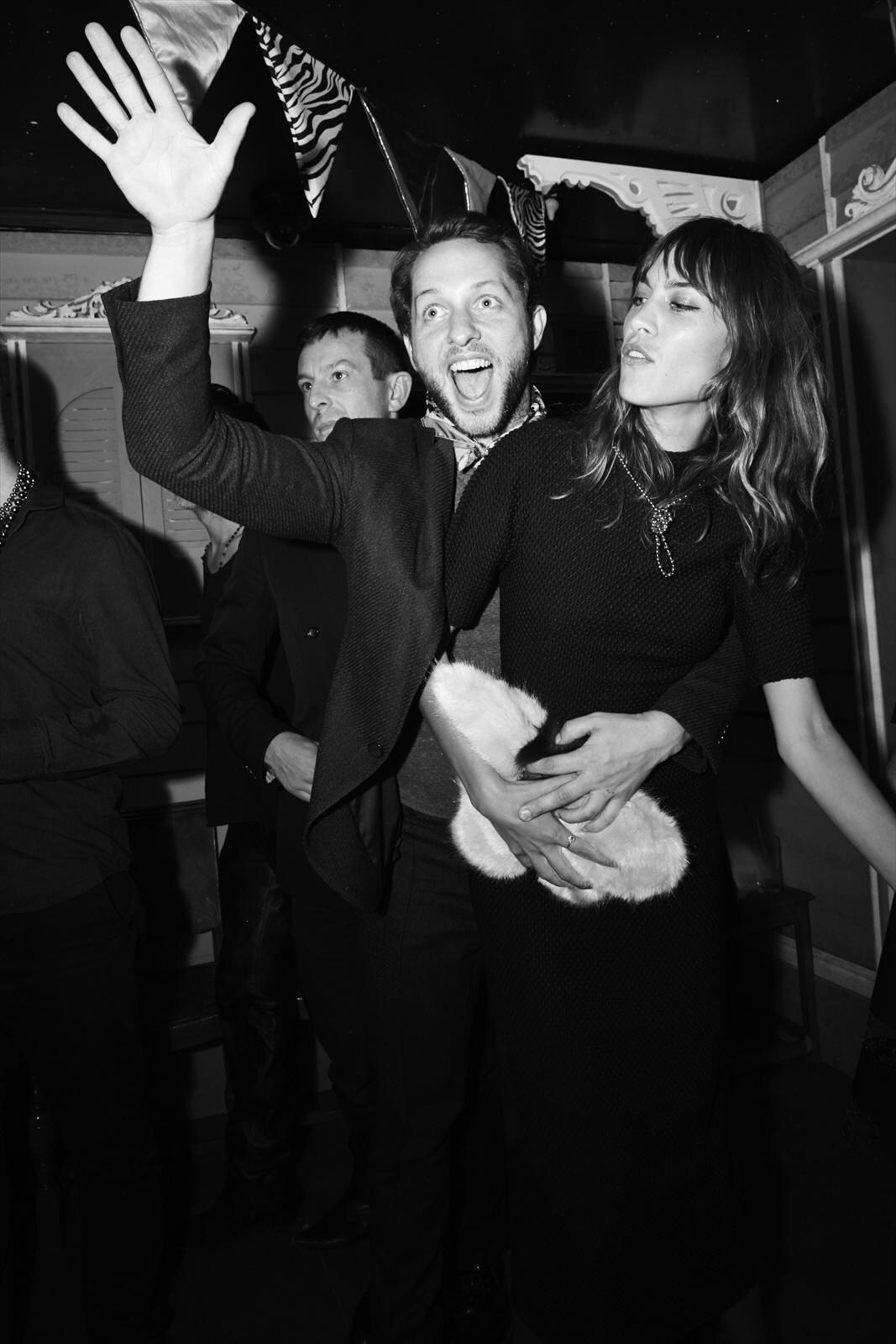 Derek Blasberg and Alexa Chung