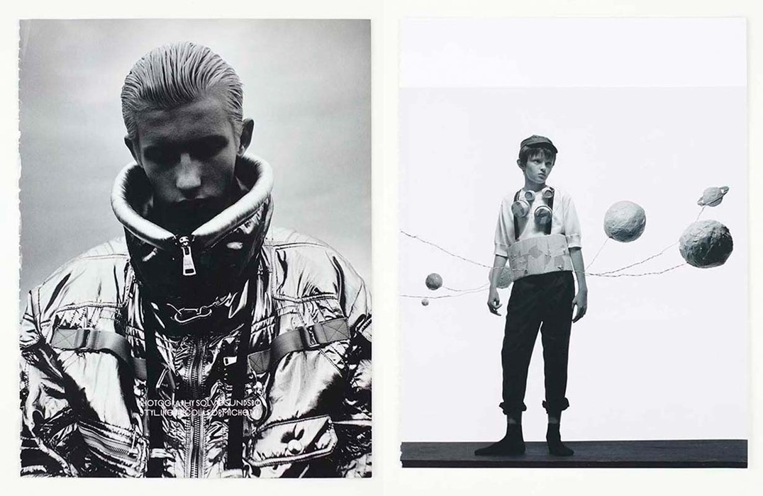 Left: Another Man issue 5, 2007; Right: Another Man issue 3,