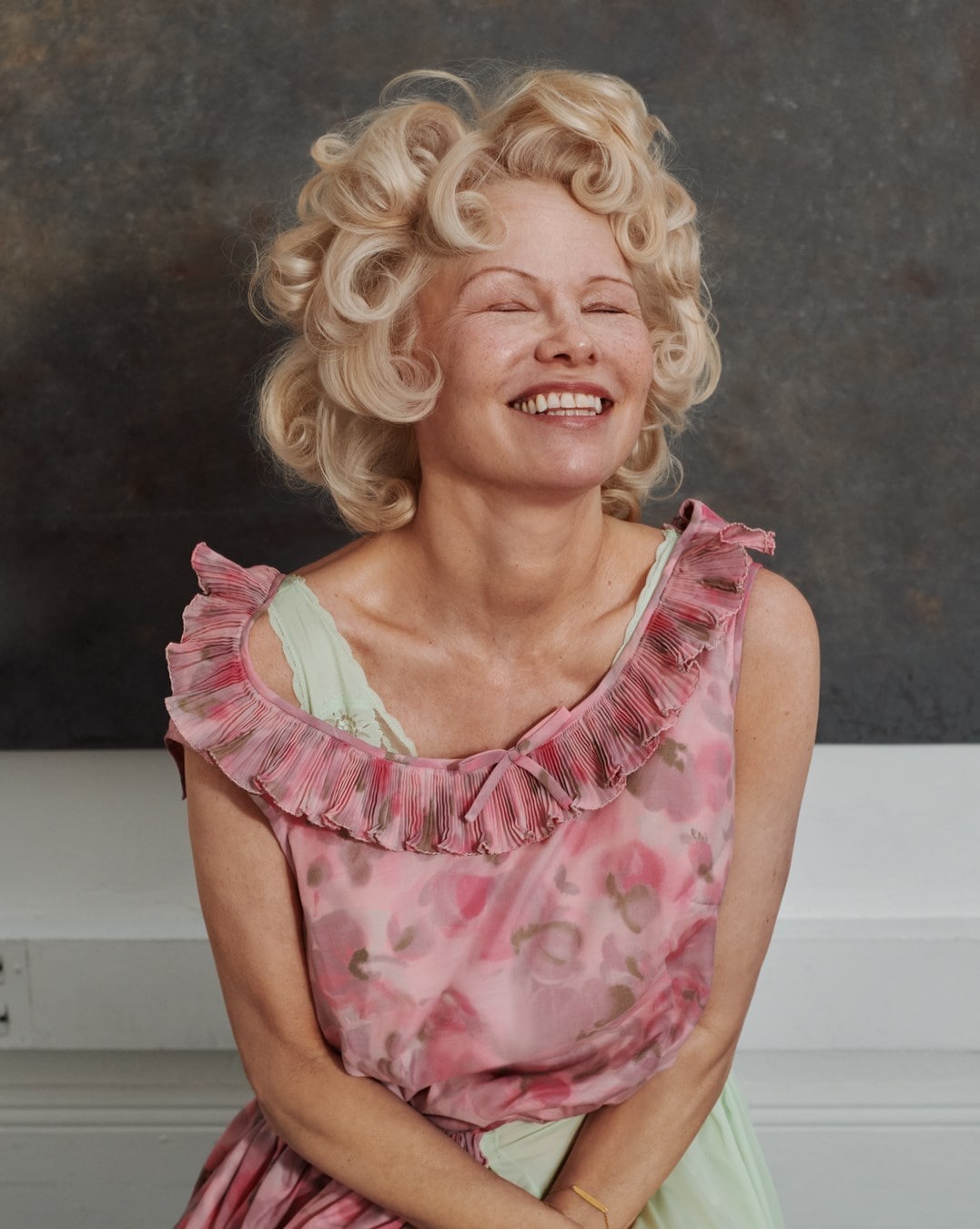pamela anderson pink dress Pamela Anderson for AnOther Magazine Spring/Summer 2026