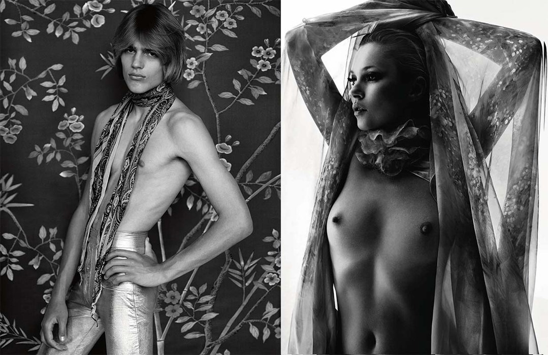 Left: Another Man issue 13, 2011; Right: Kate Moss: Another 