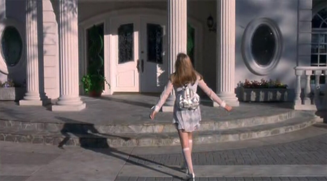 Silver Rucksack in Clueless, 1995