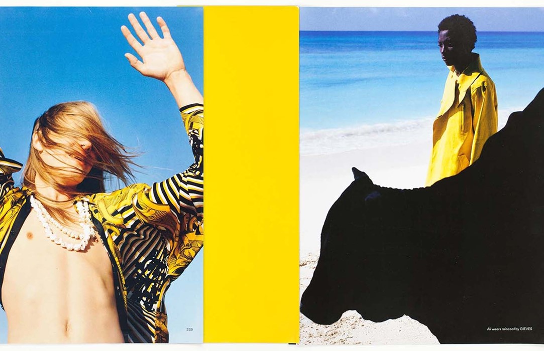 Left: Another Man issue 14, 2012; Right: Another Man issue 4