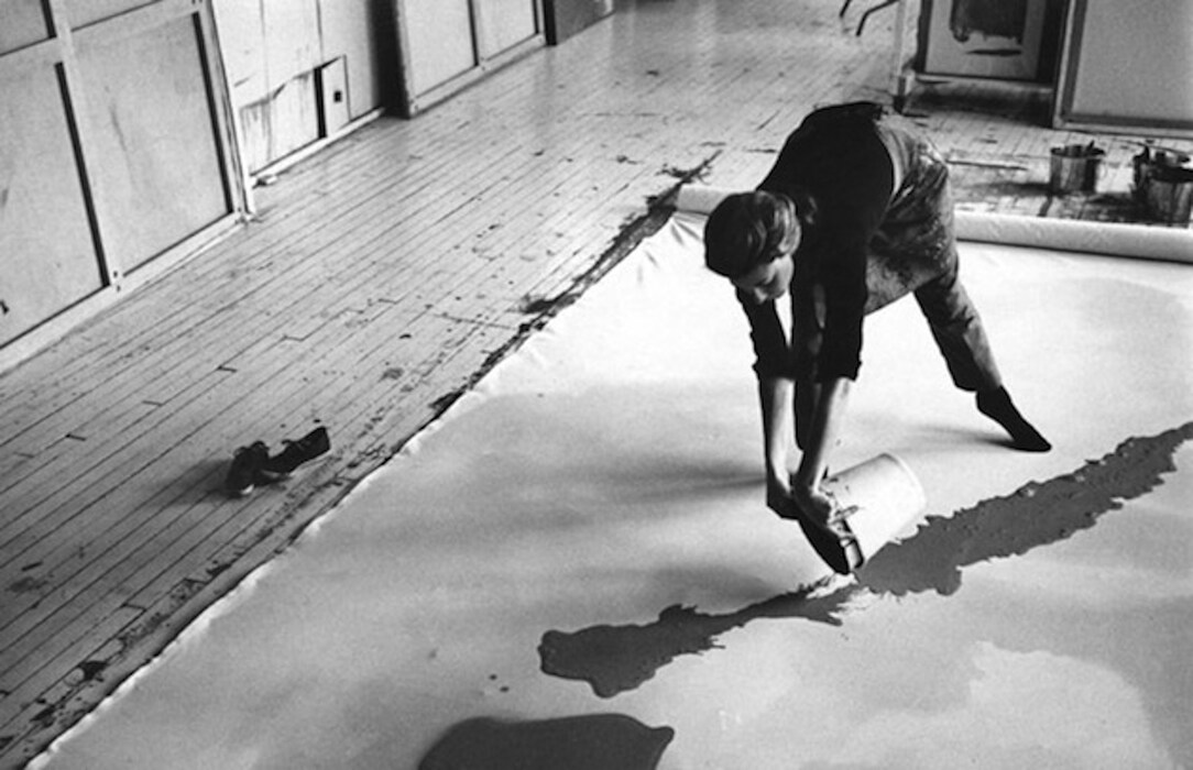 Helen Frankenthaler, by Ernst Haast, New York, 1969