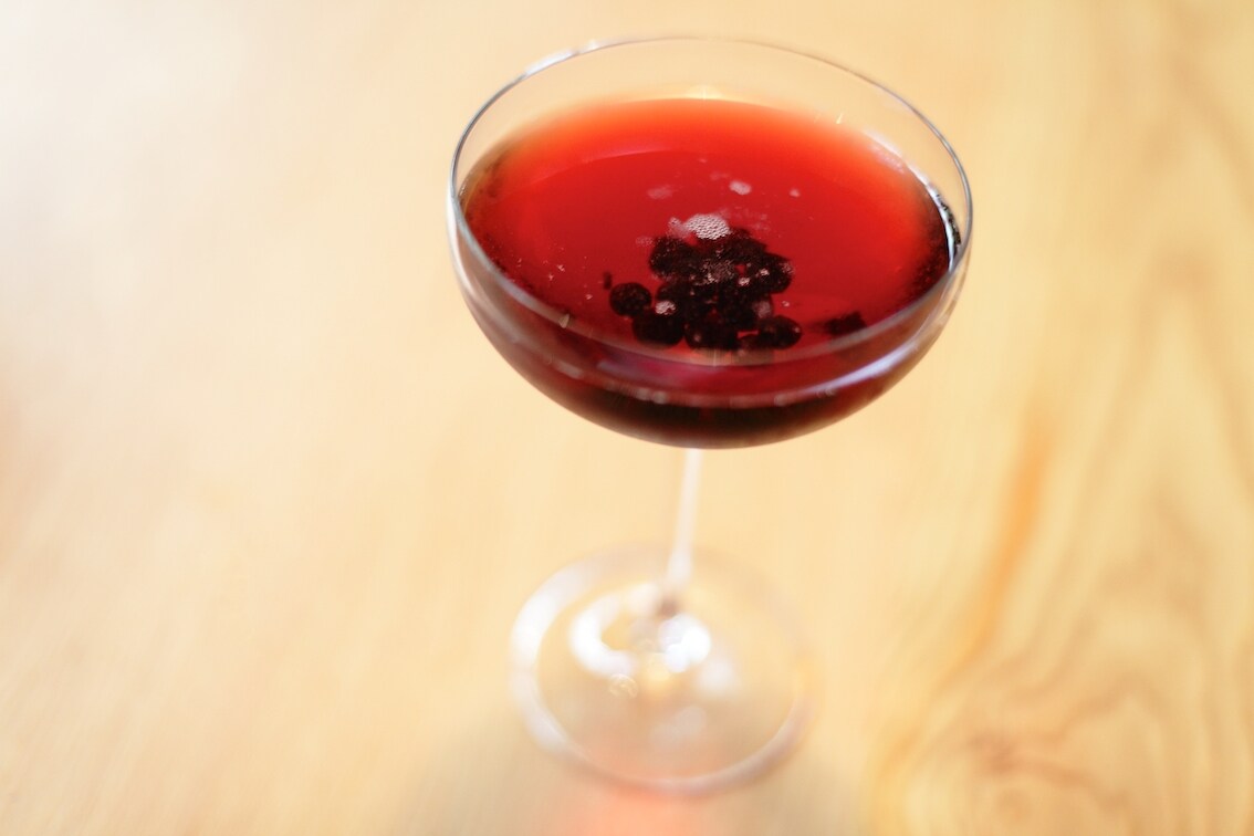 Smokin Beets cocktail