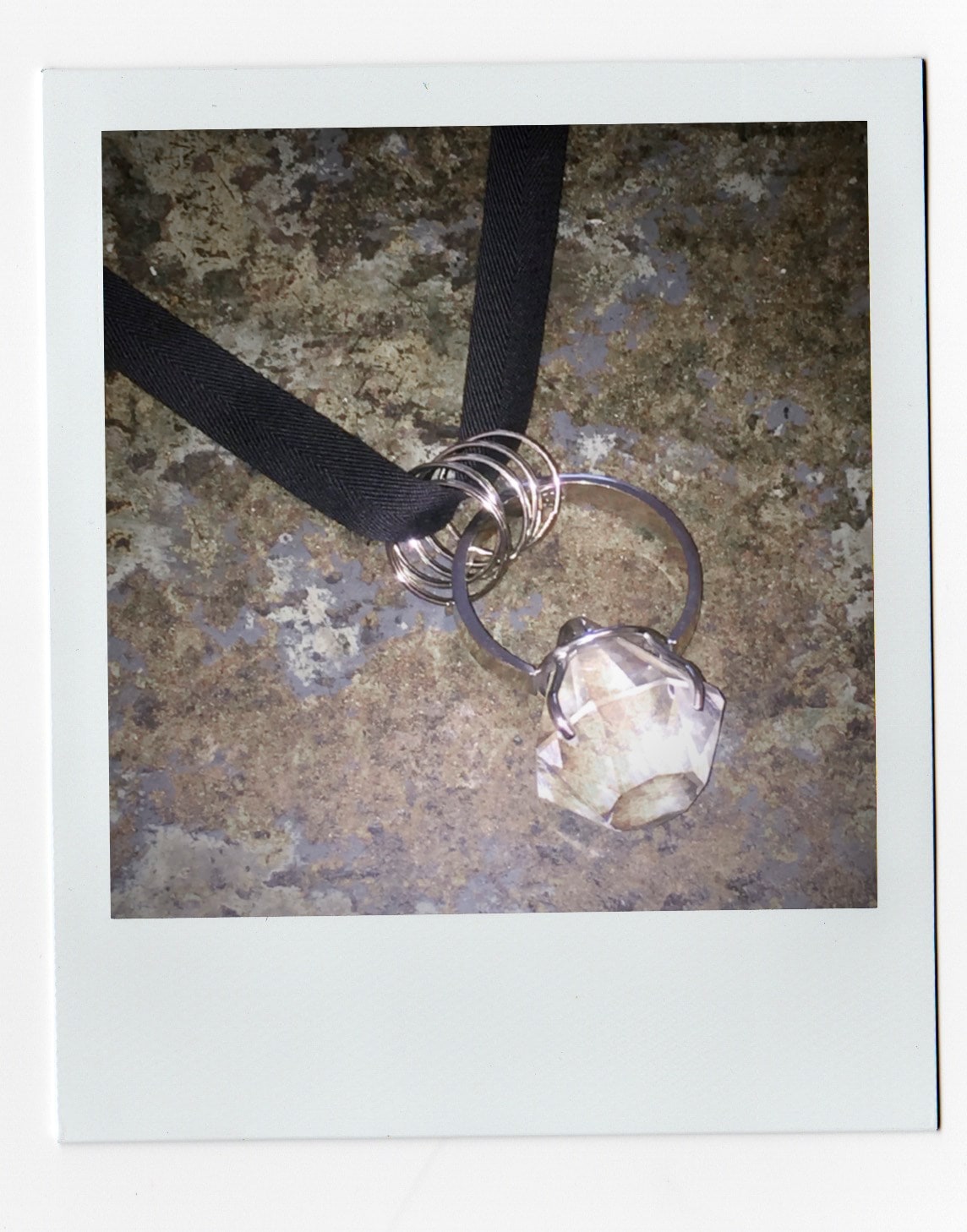 Oversized gem necklace, 2006