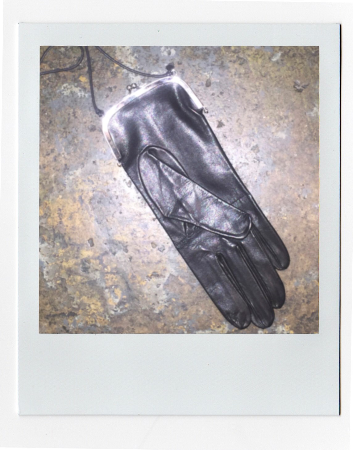 Glove purse necklace, 1998