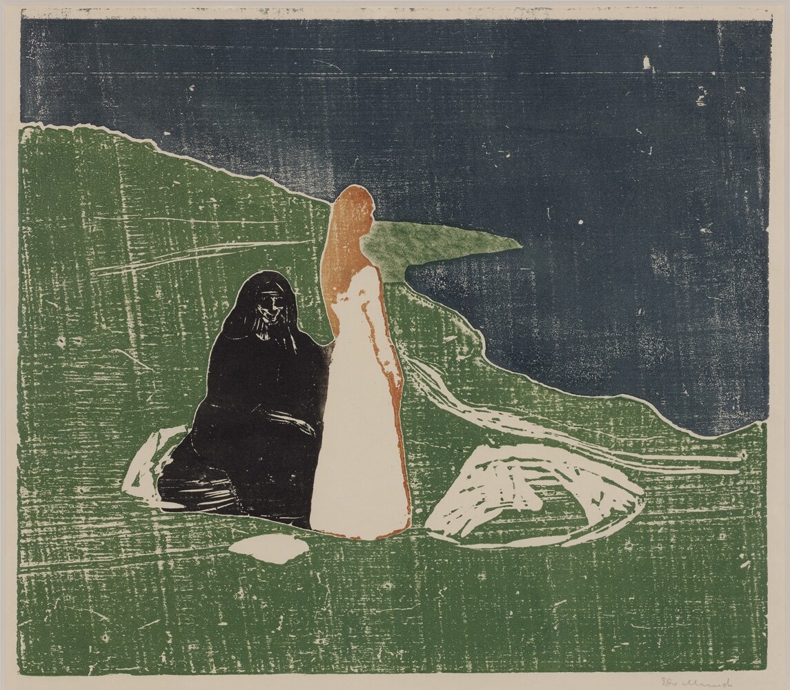 Edvard Munch Women at the seashore, 1898