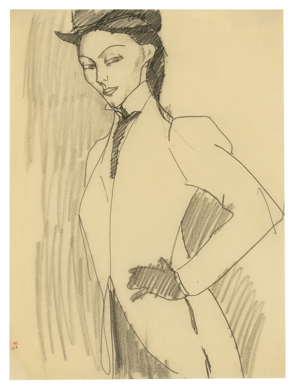 Modigliani, L&#39;Amazone, 1909