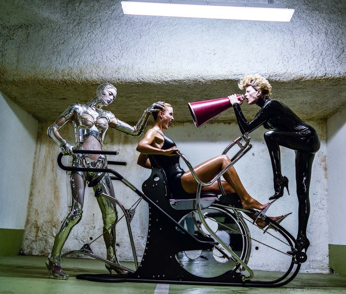 1_Helmut Newton, Thierry Mugler Fashion, US Vogue,