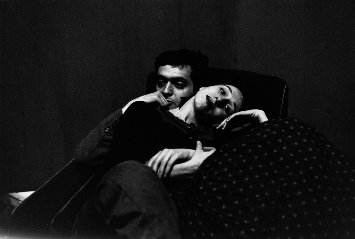 Stanley Kubrick and Ruth Sobotka during production of Killer