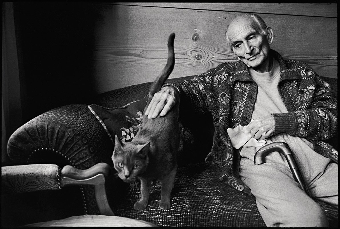 Balthus and cat