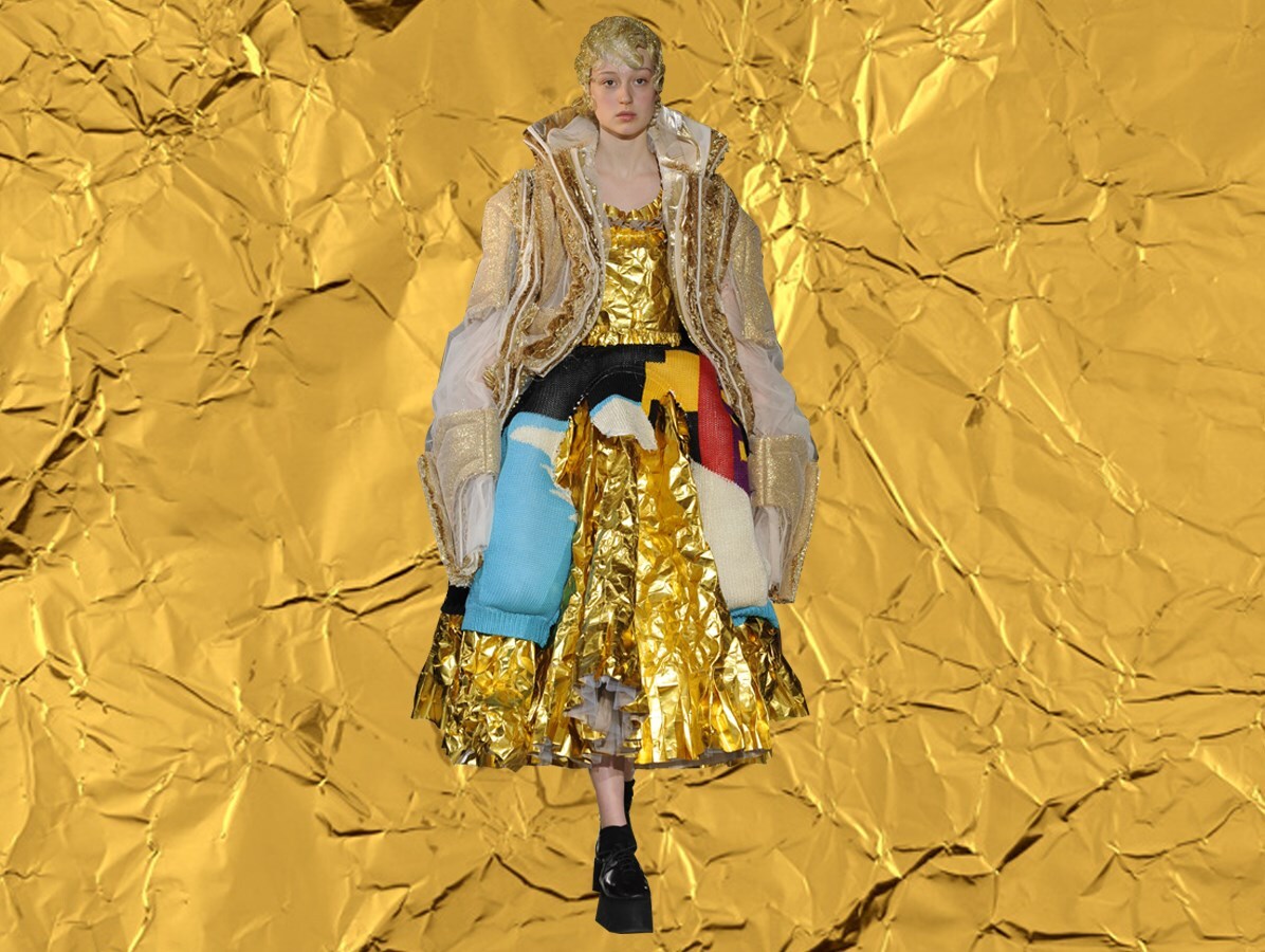 Gold Foil - Comme Des Garcons comp 1