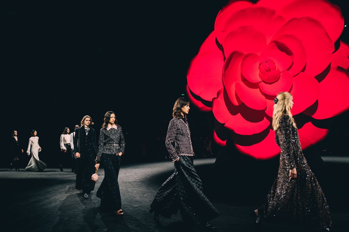 Chanel’s Latest Show Explored the Beauty and Meaning of the Camellia Flower