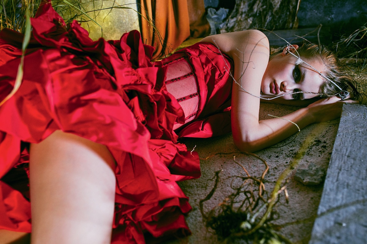 Sarah Burton on the Overblown Femininity of Alexander