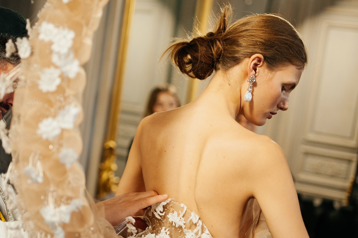 Schiaparelli Couture combineert het hemelse en het filmische