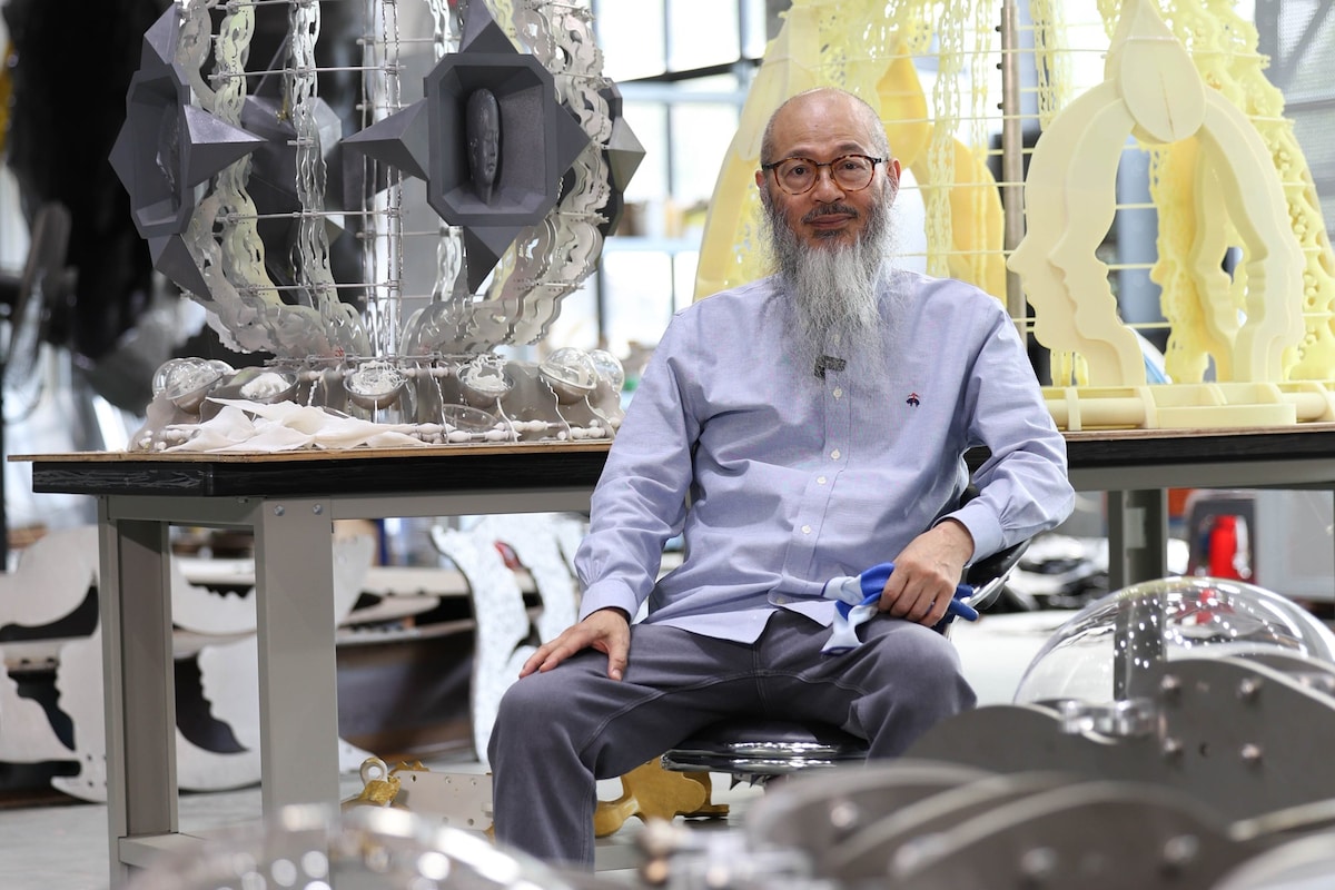 The Story Behind Wallace Chan's Monumental Venice Biennale Sculptures