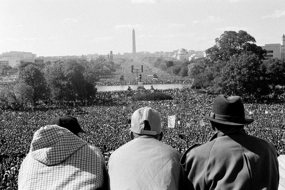 The Story Behind An Iconic Photo Of 1995’s Million Man March | AnOther