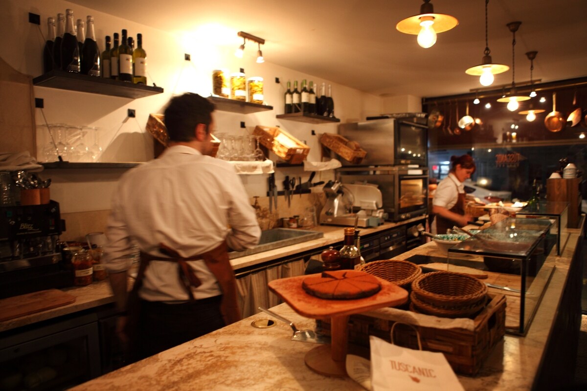 Counter at Tuscanic