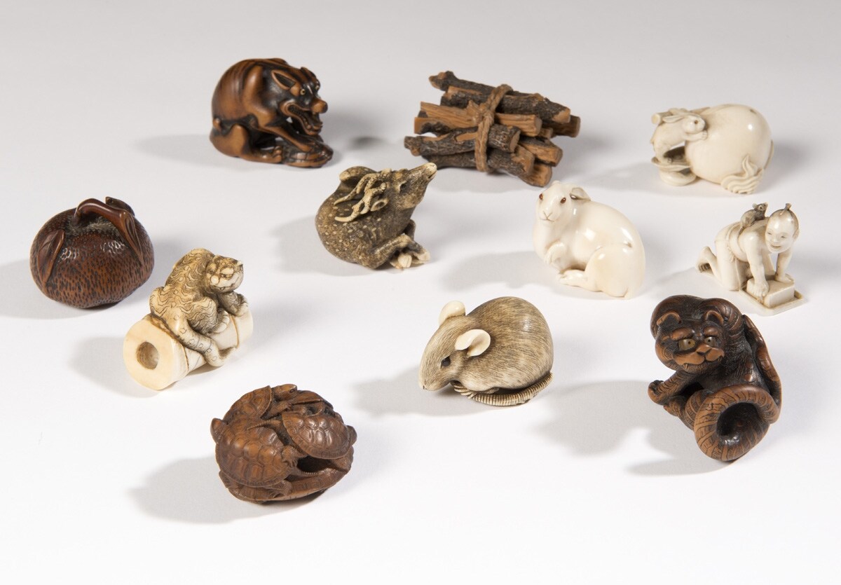 Netsuke from the collection of Edmund de Waal