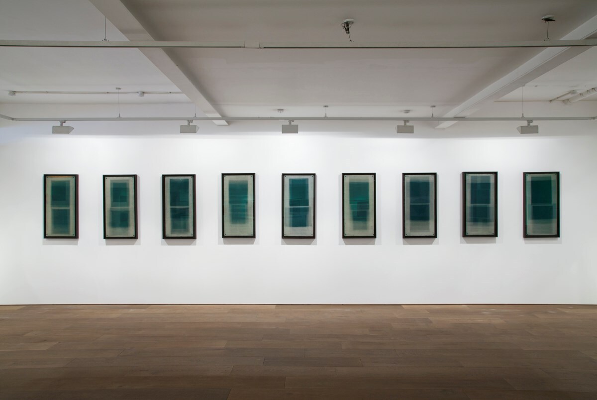 Forms in Green, Hackney, by Tom Lovelace