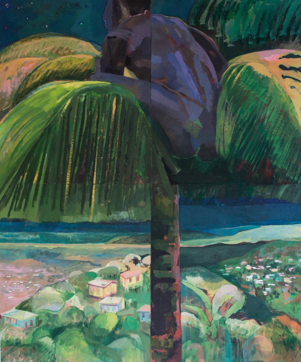 3. Che Lovelace, ‘Figure at Treetop’, 2016. Courte