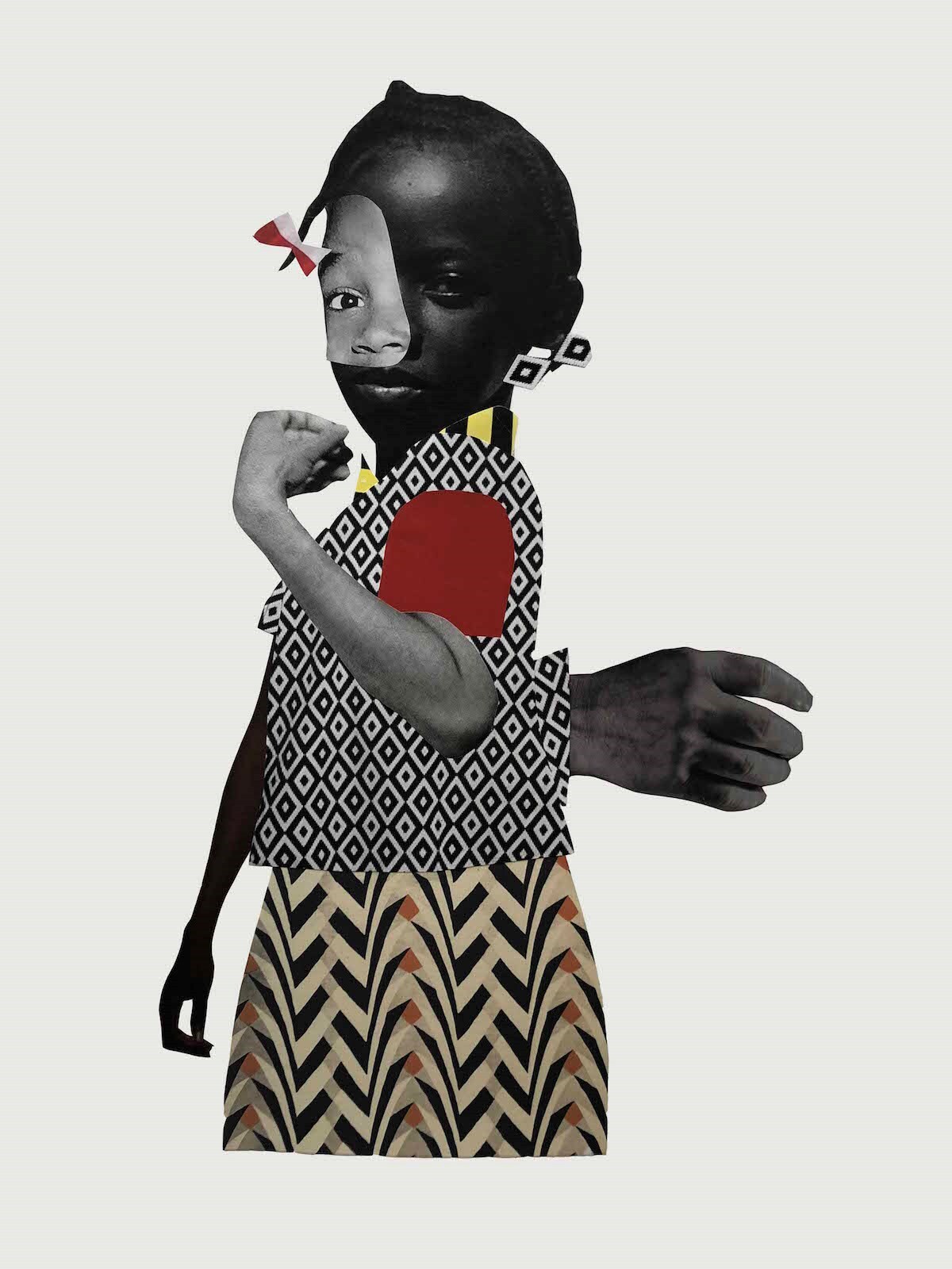 10. Deborah Roberts, ‘Untitled 2018’. Copyright of