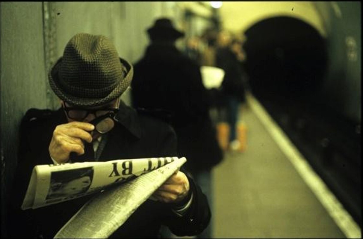 Bob Mazzer on the Tube