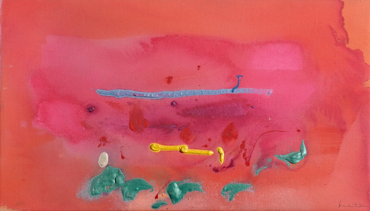 Helen Frankenthaler, Covent Garden Study: Final Maquette for