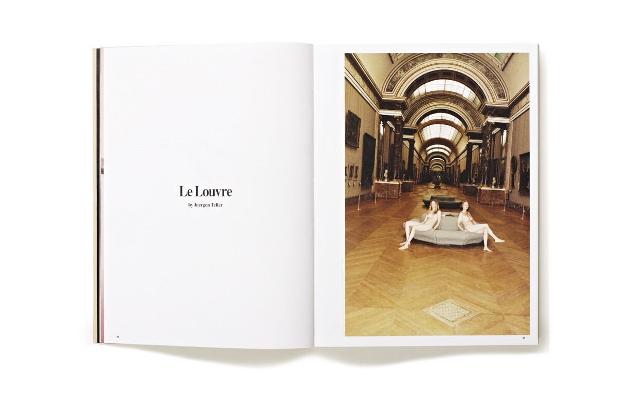 Le Louvre by Juergen Teller, from Paradis, Issue 5