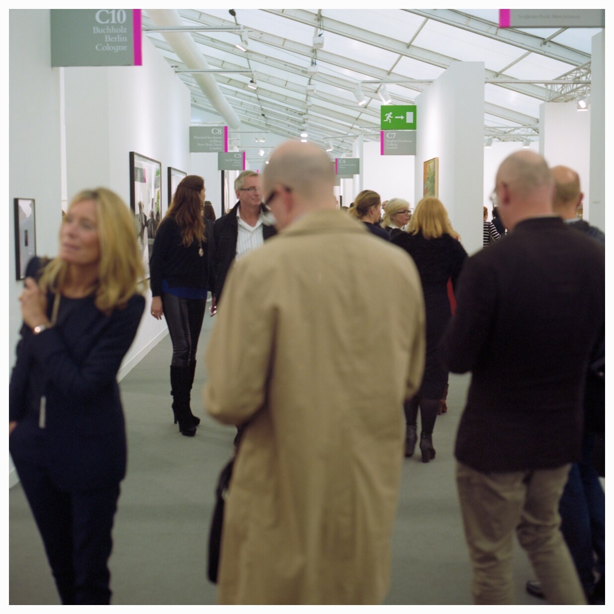 People at Frieze 2014