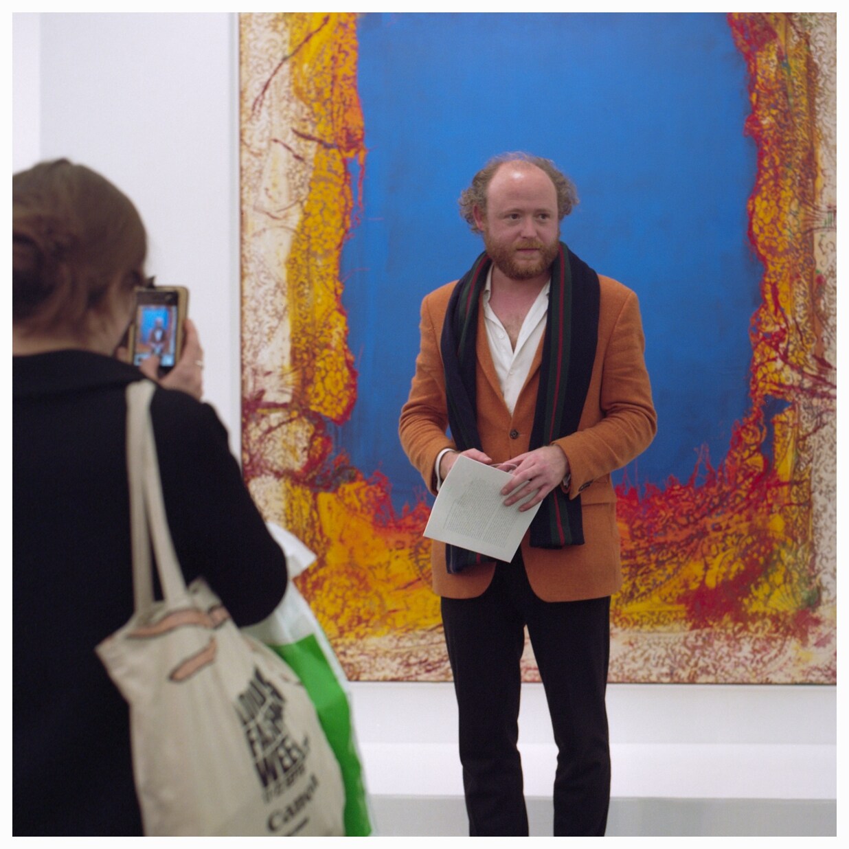 People at Frieze 2014
