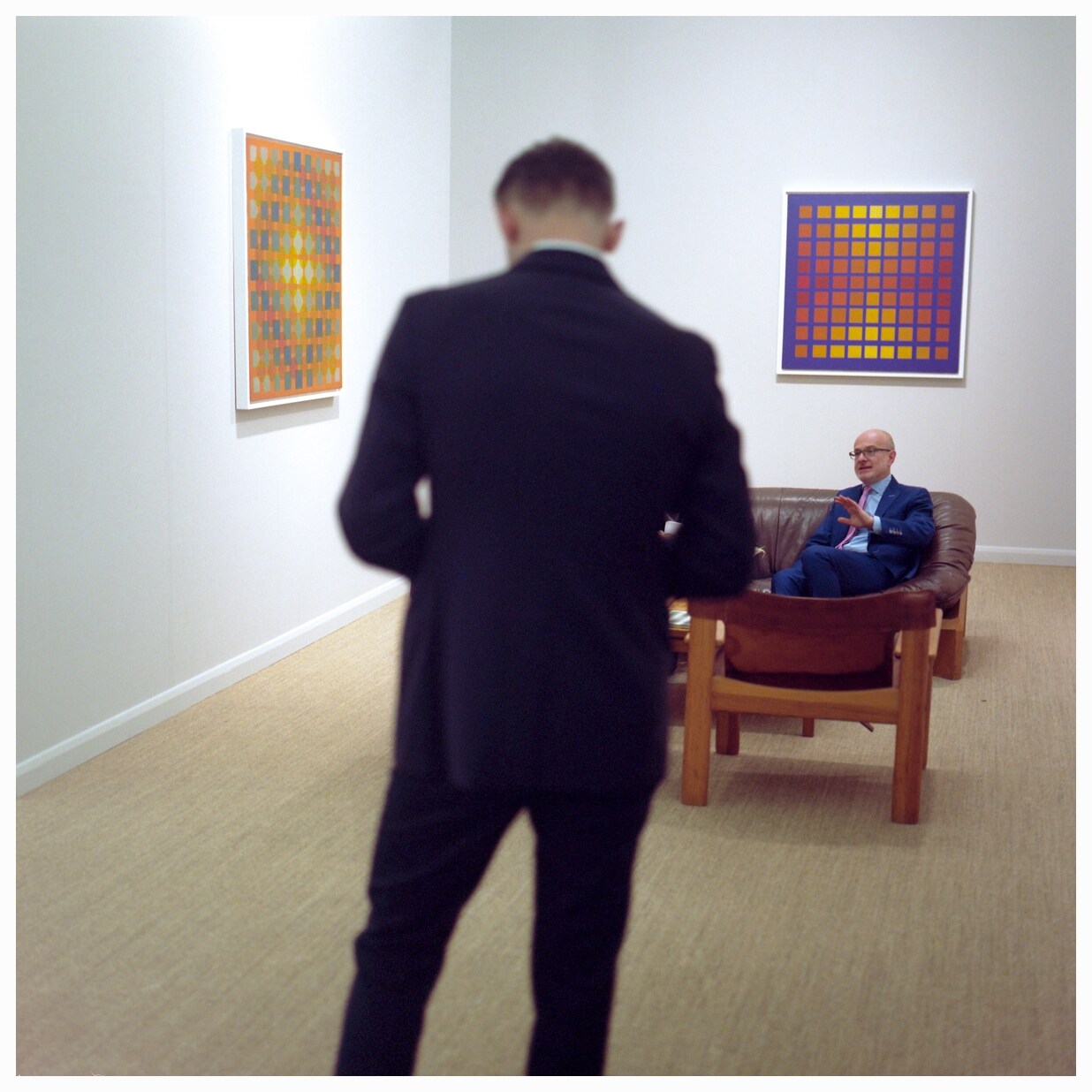 People at Frieze 2014