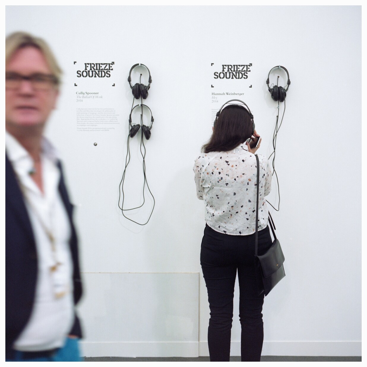 People at Frieze 2014