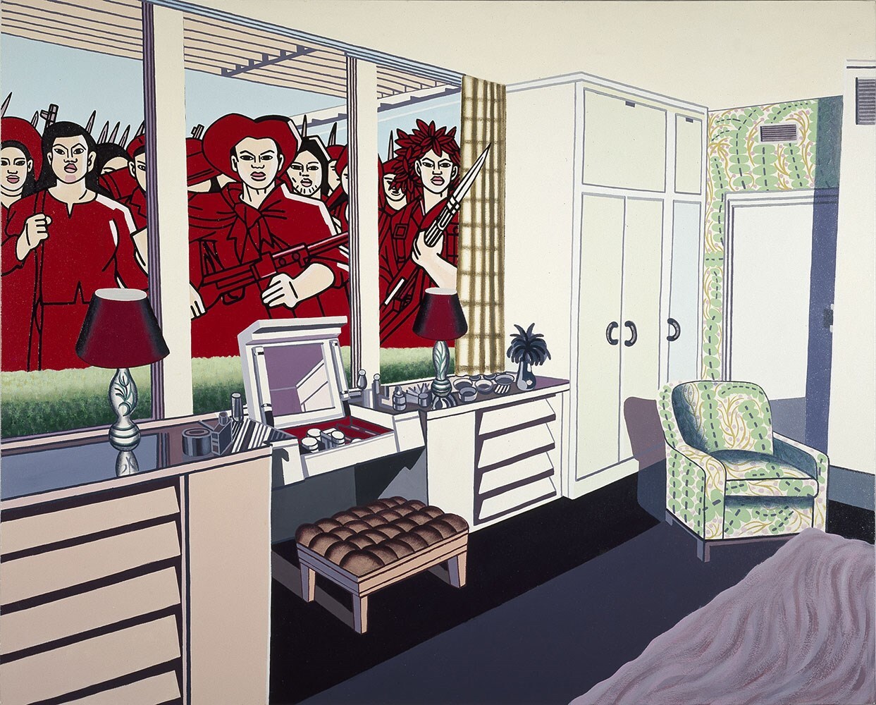 Err&#243;, American Interior #1 1968