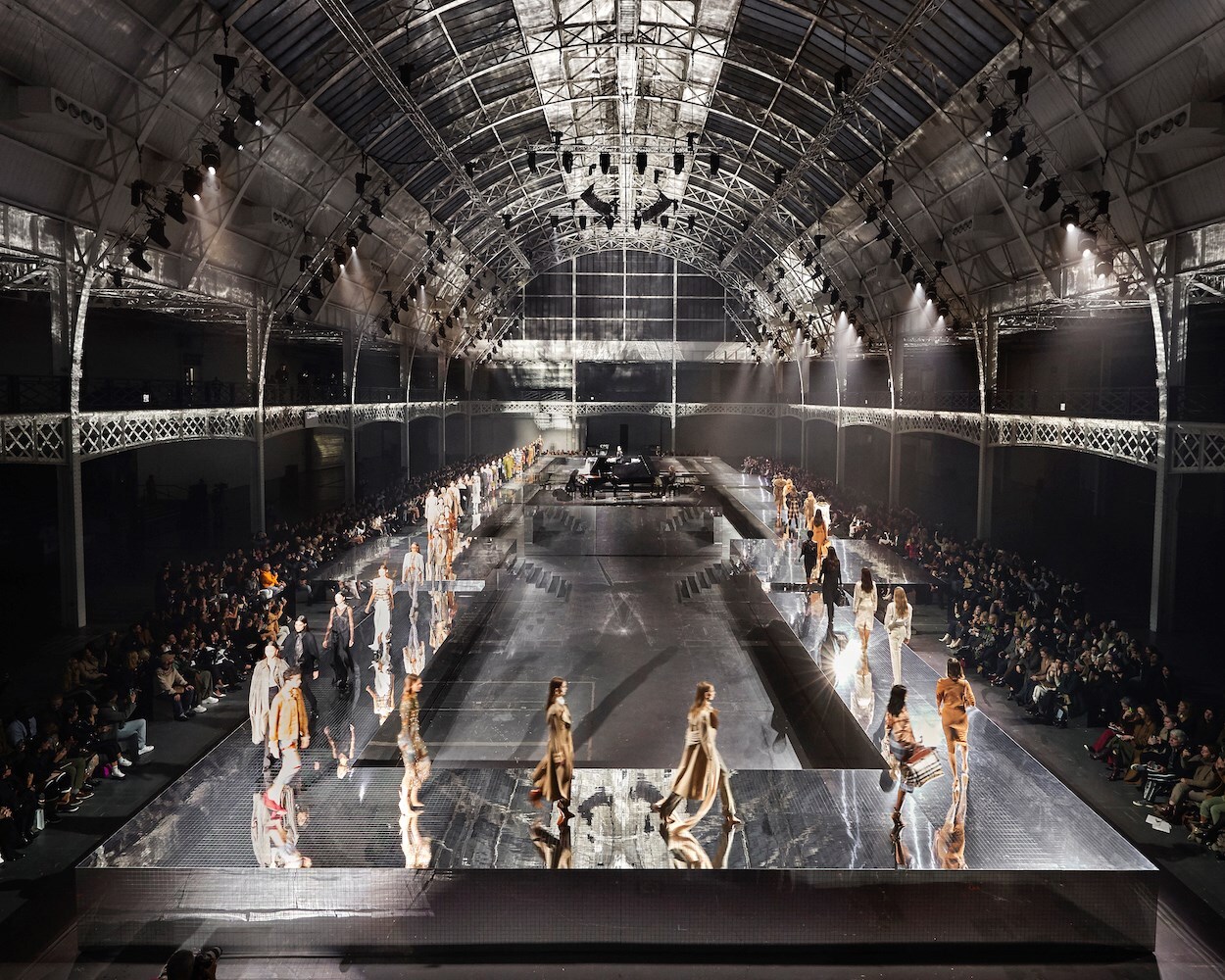 Backstage at the Burberry Autumn_Winter 2020 Show_