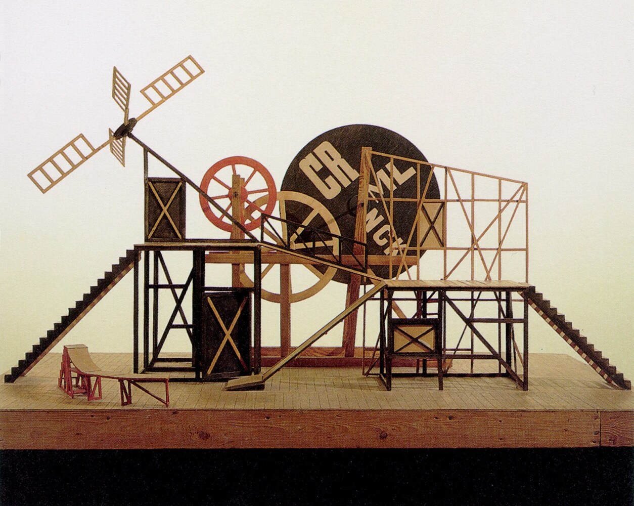 Liubov Popova, Maquette for Magnanimous Cuckold, 1929