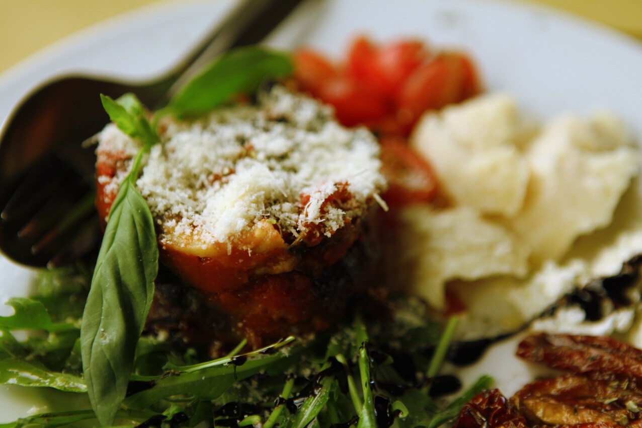 Ombra&#39;s Eggplant Parmigiana