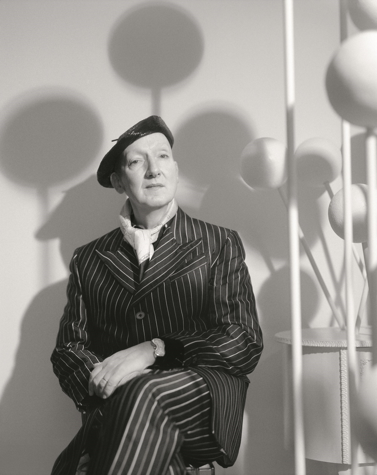 Stephen Jones portrait Marton Perlaki AnOther Magazine