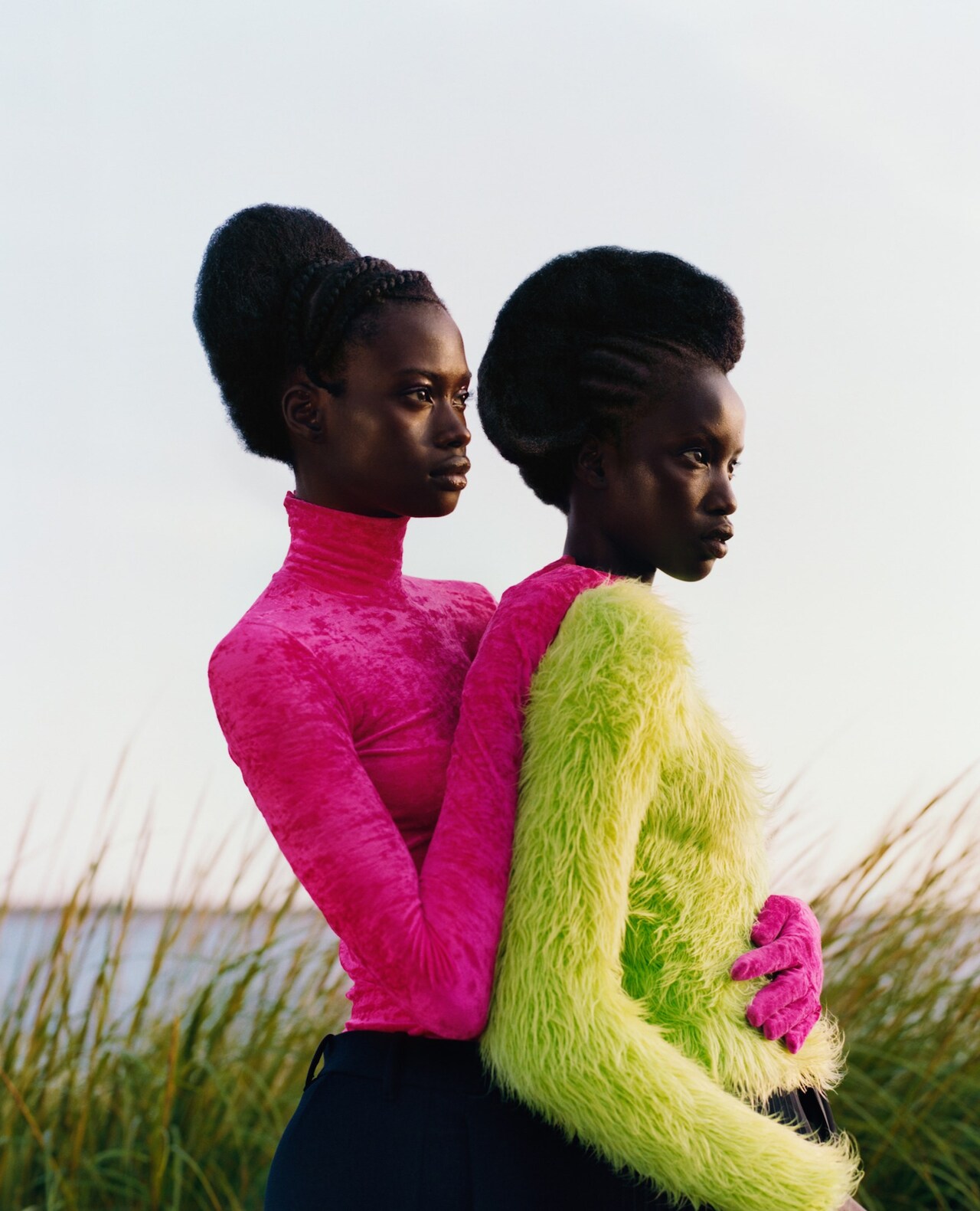 Untitled Two Girls Embrace 2018 C Tyler Mitchell