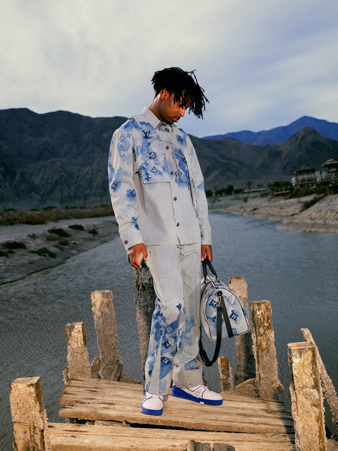 21 Savage Fronts New Louis Vuitton Men's Summer Capsule