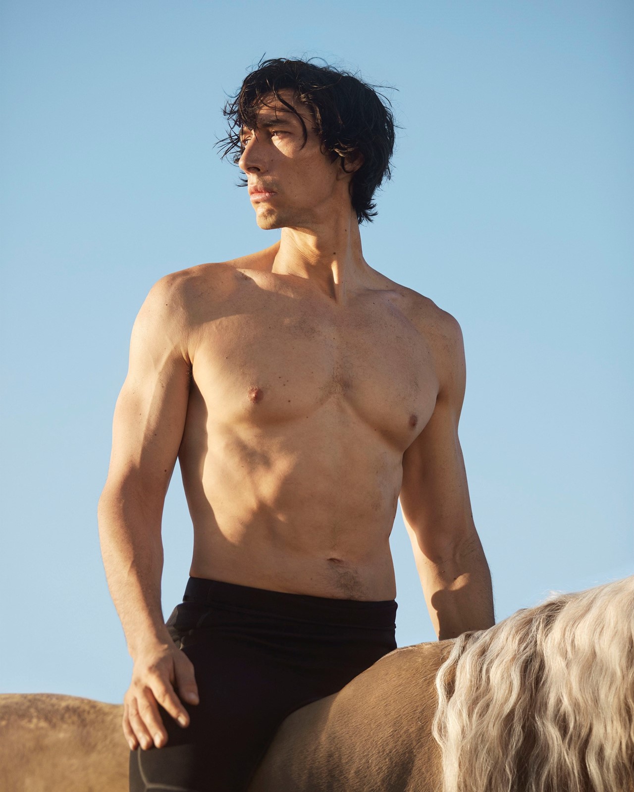 Adam Driver on Filmmaking, Horses and His Iconic Burberry Hero Campaign |  AnOther
