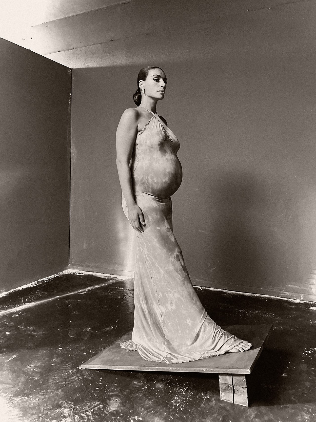 A Portrait of Pregnant Sevdaliza by Paul Kooiker | AnOther